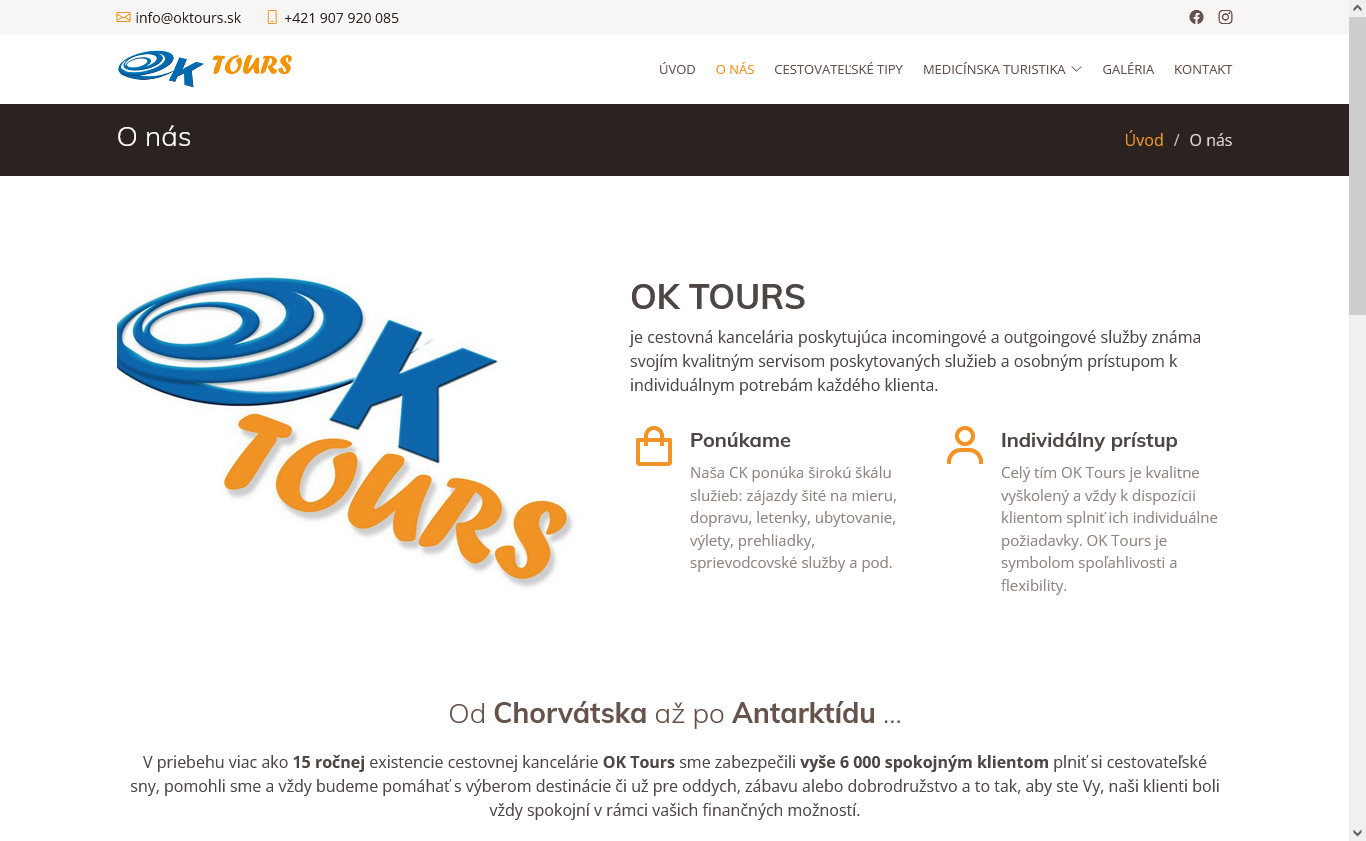 OK Tours (verzia 2021)